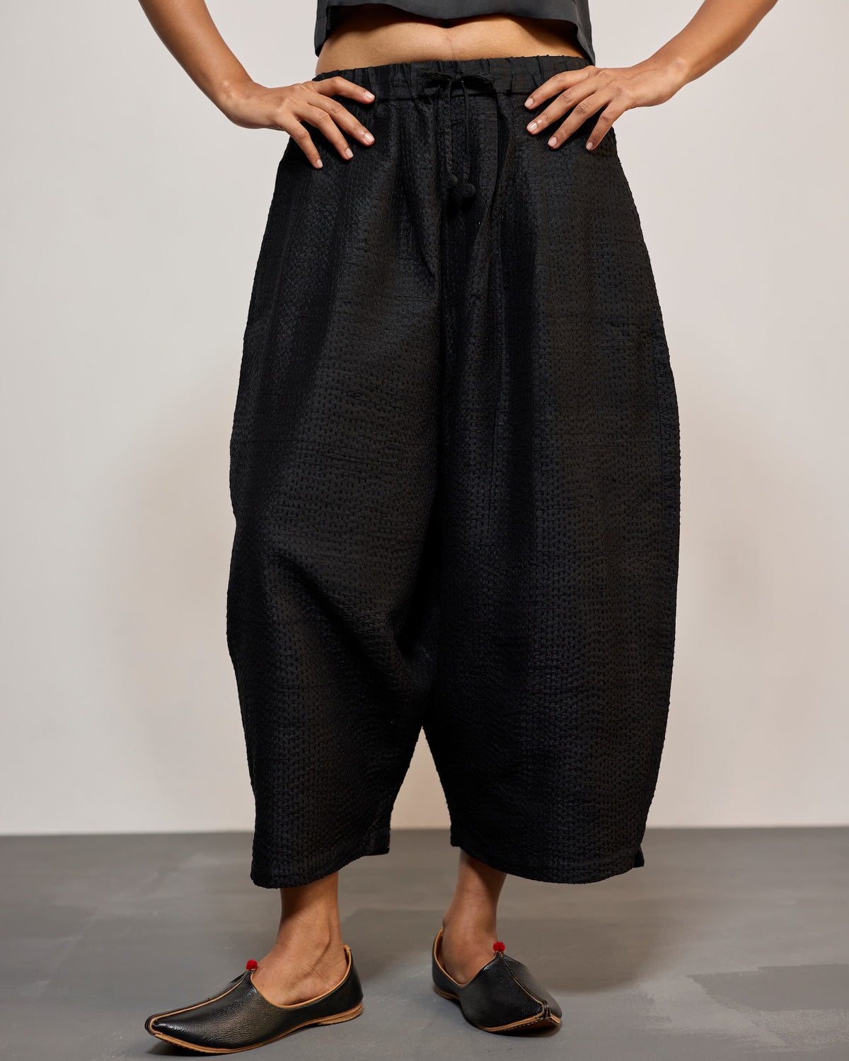 KALU BLACK GUDRI (PANTS)