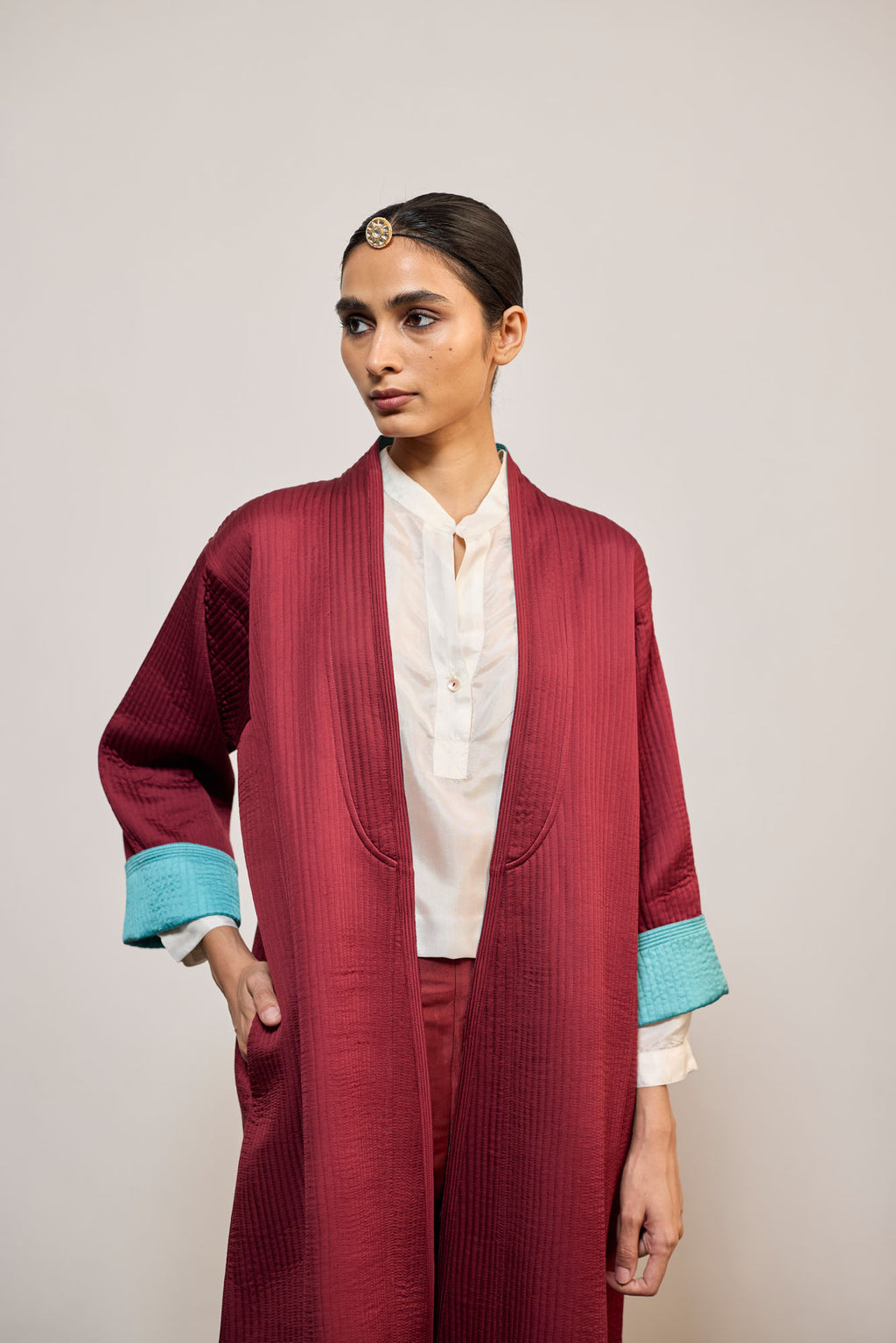 AJA OX & PIGEON REVERSIBLE (JACKET)