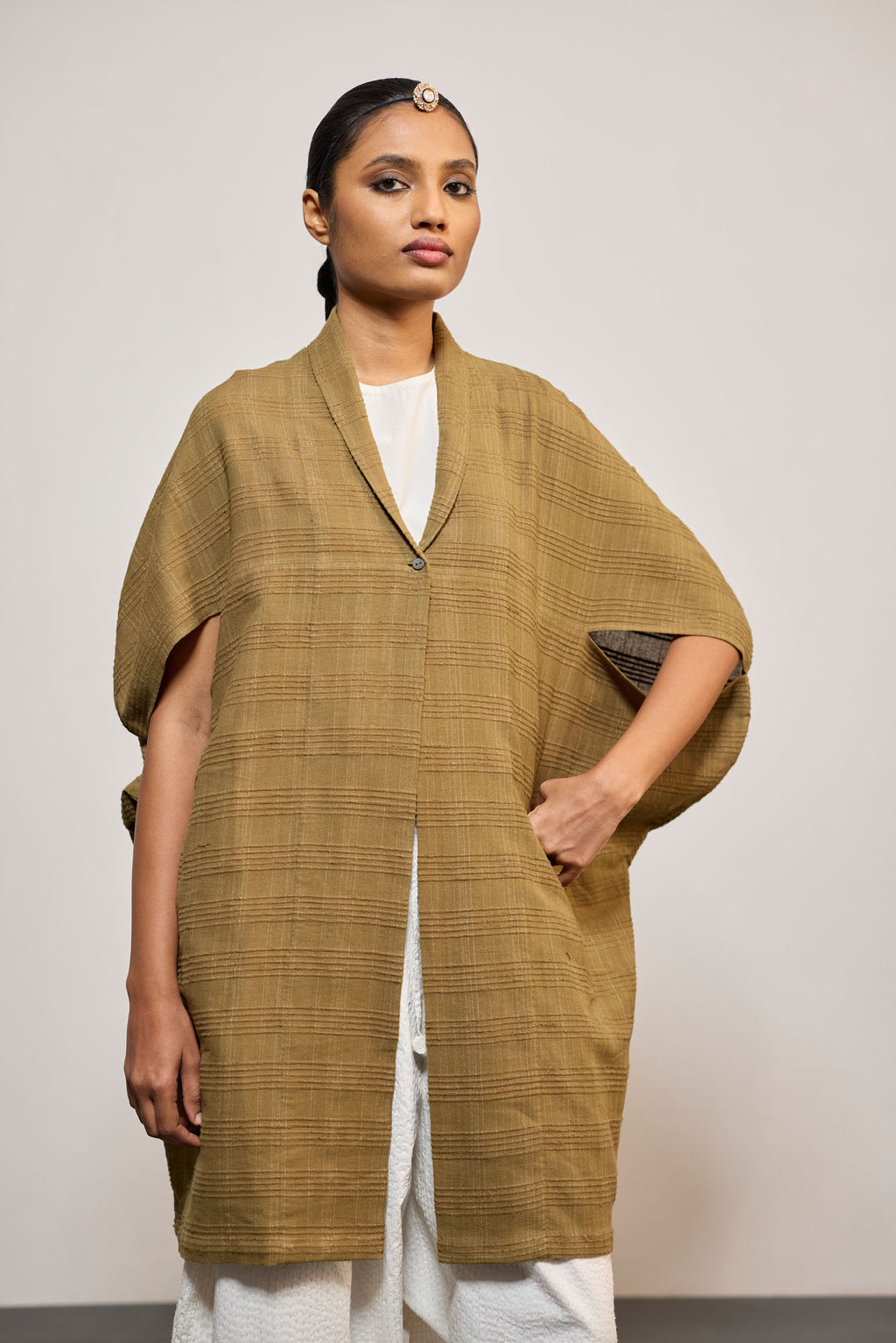 WOVEN 5 OLIVE (OVERLAY / JACKET)