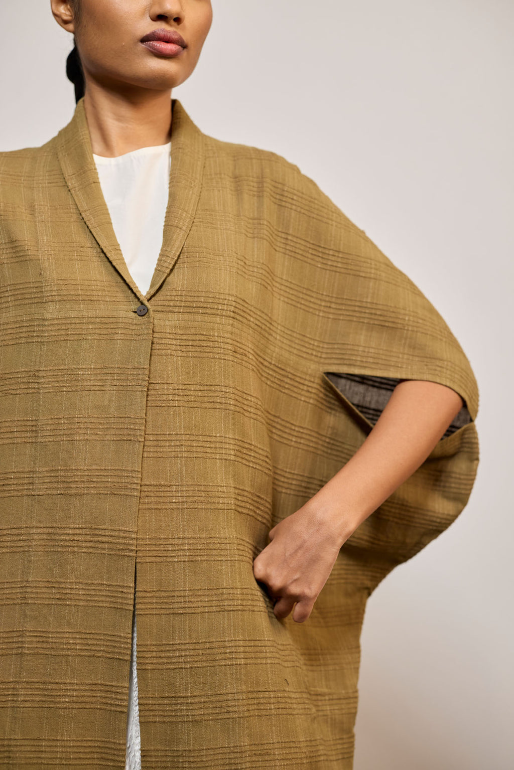 WOVEN 5 OLIVE (OVERLAY / JACKET)