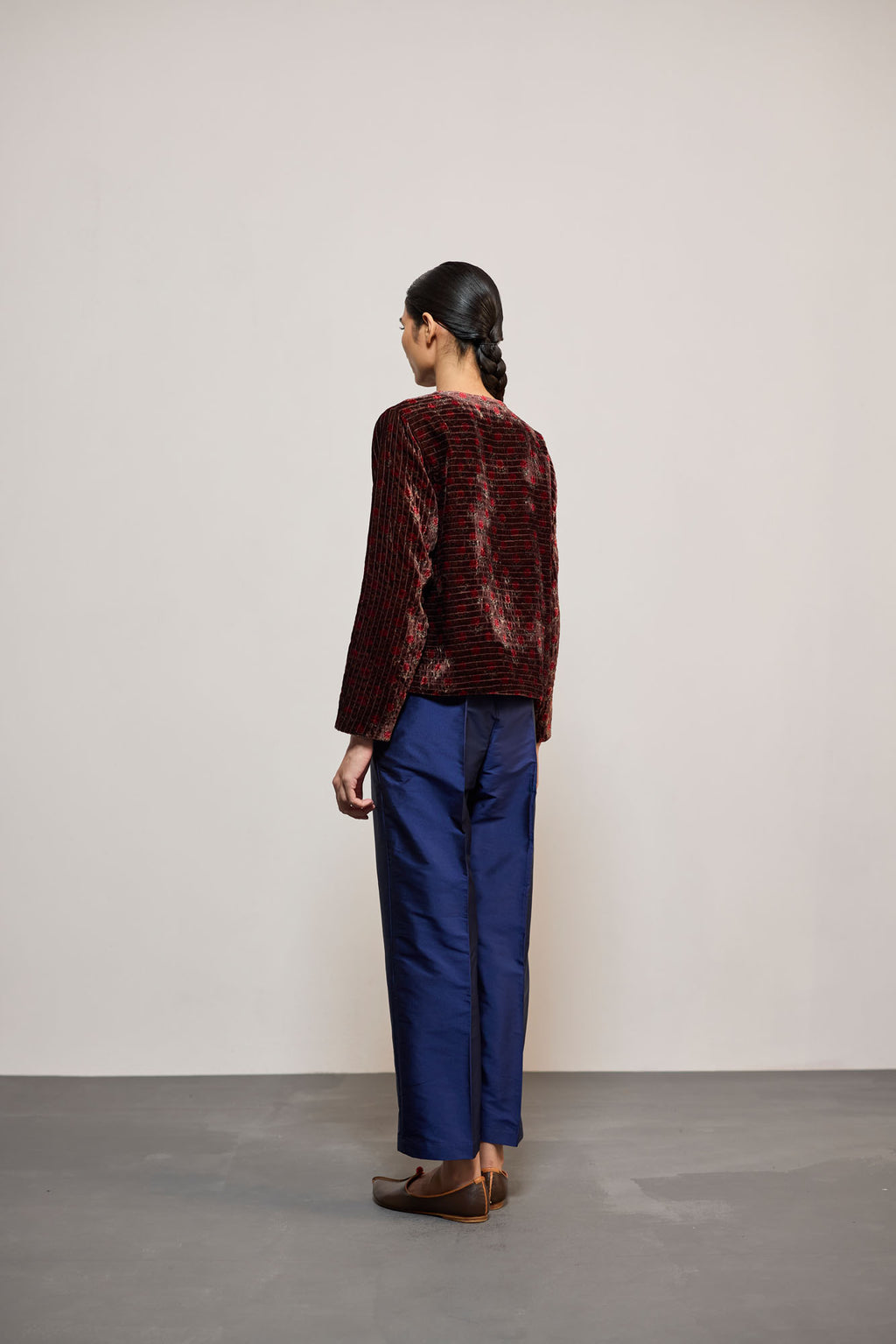 RED VELVET PRINT (COATIE/JACKET)