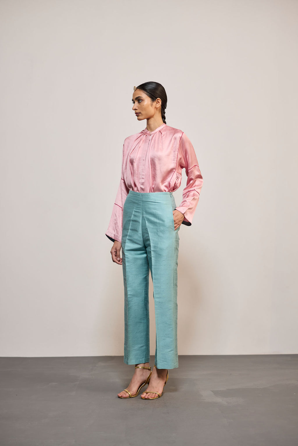 FIROZA SILK PANTS