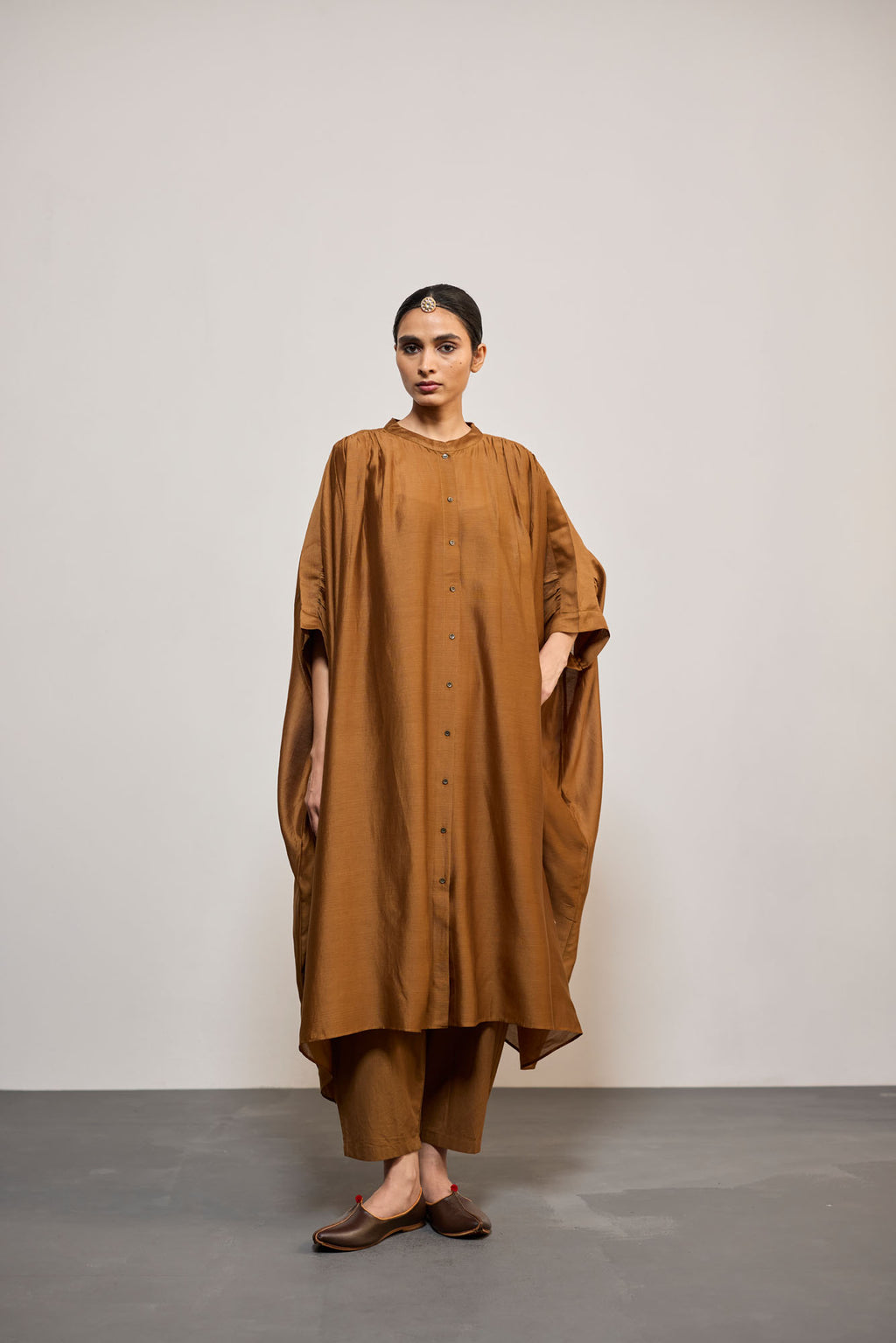 KAFTAN BROWN (SUIT SET)
