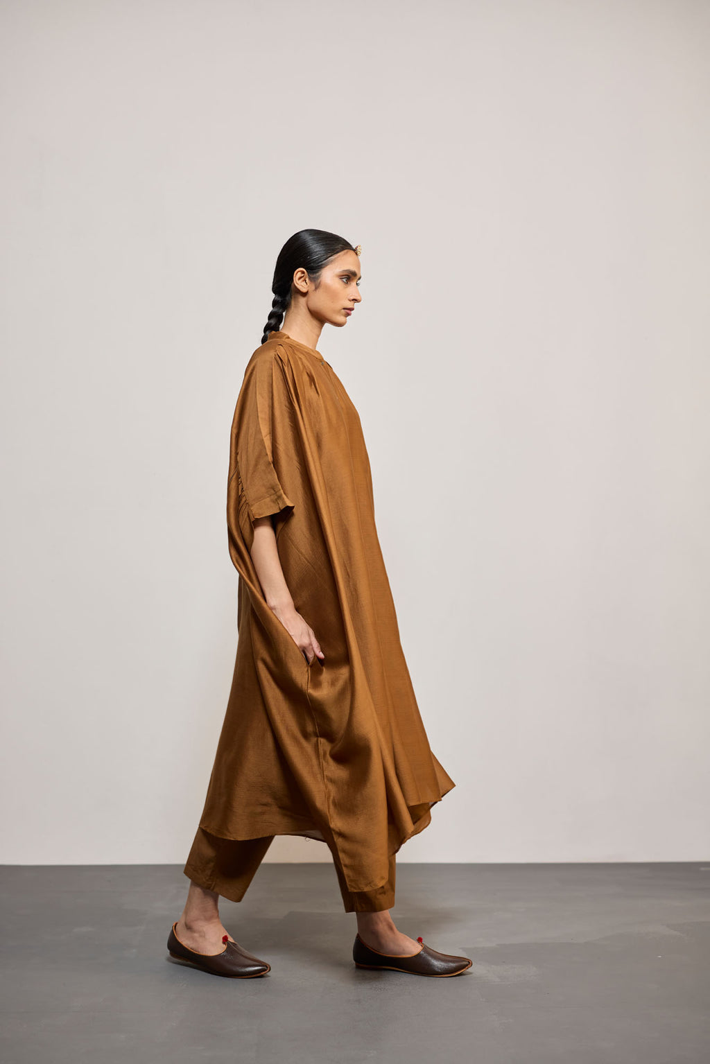 KAFTAN BROWN (SUIT SET)