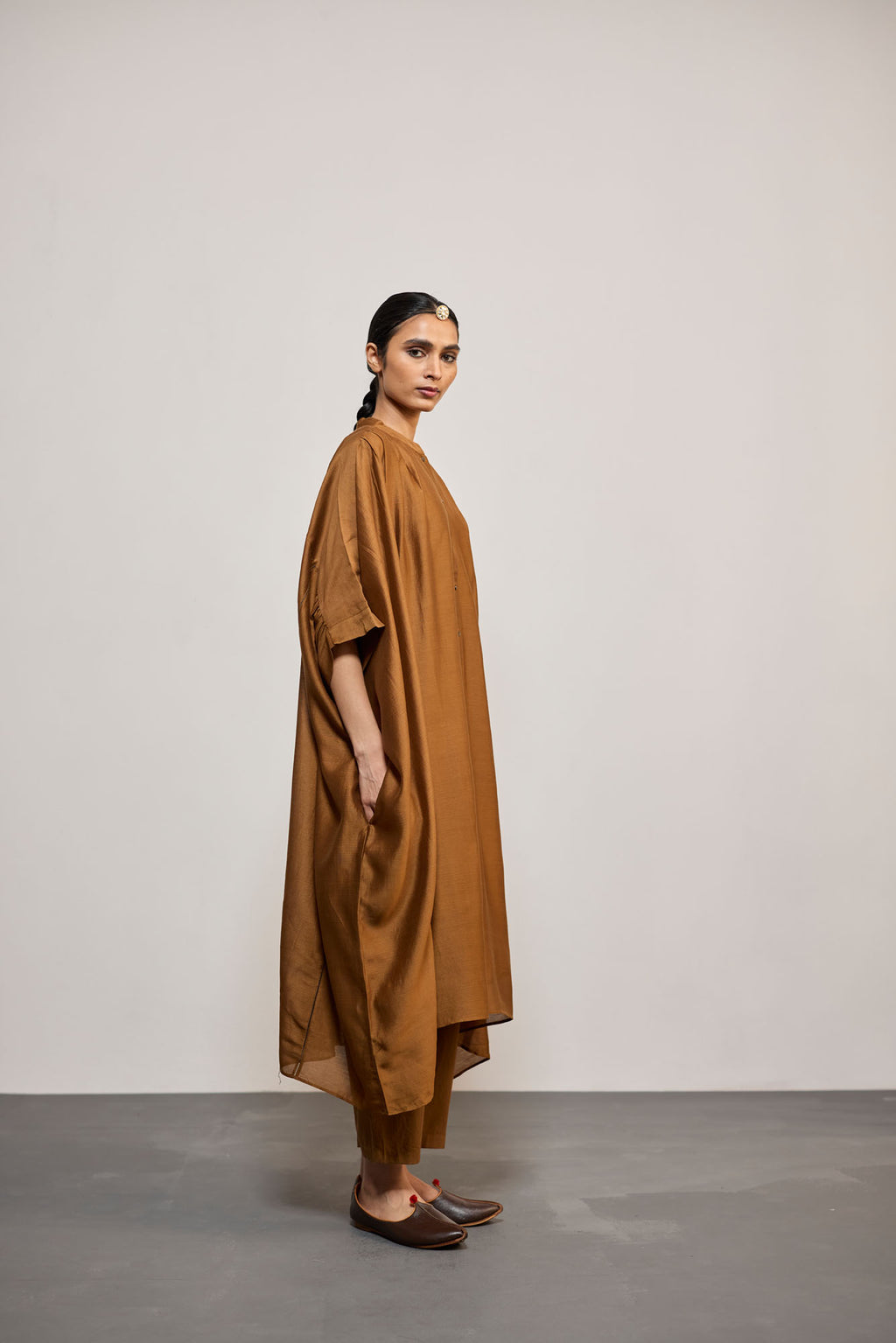KAFTAN BROWN (SUIT SET)