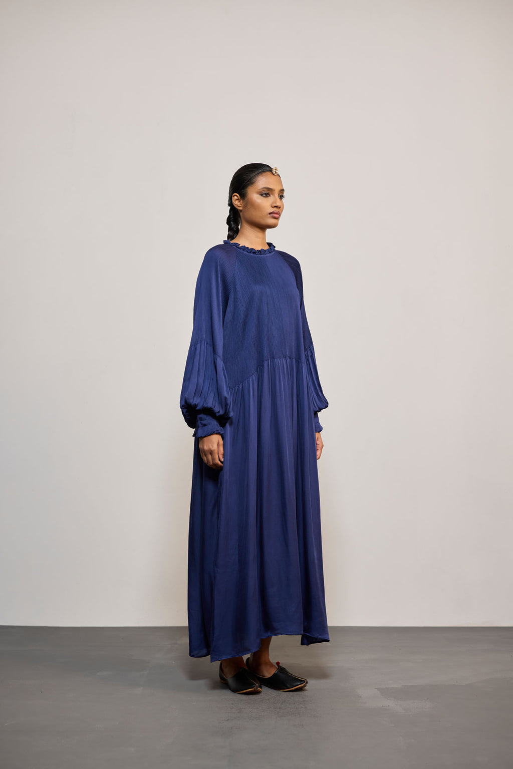 BLUE PINTUCK (DRESS)