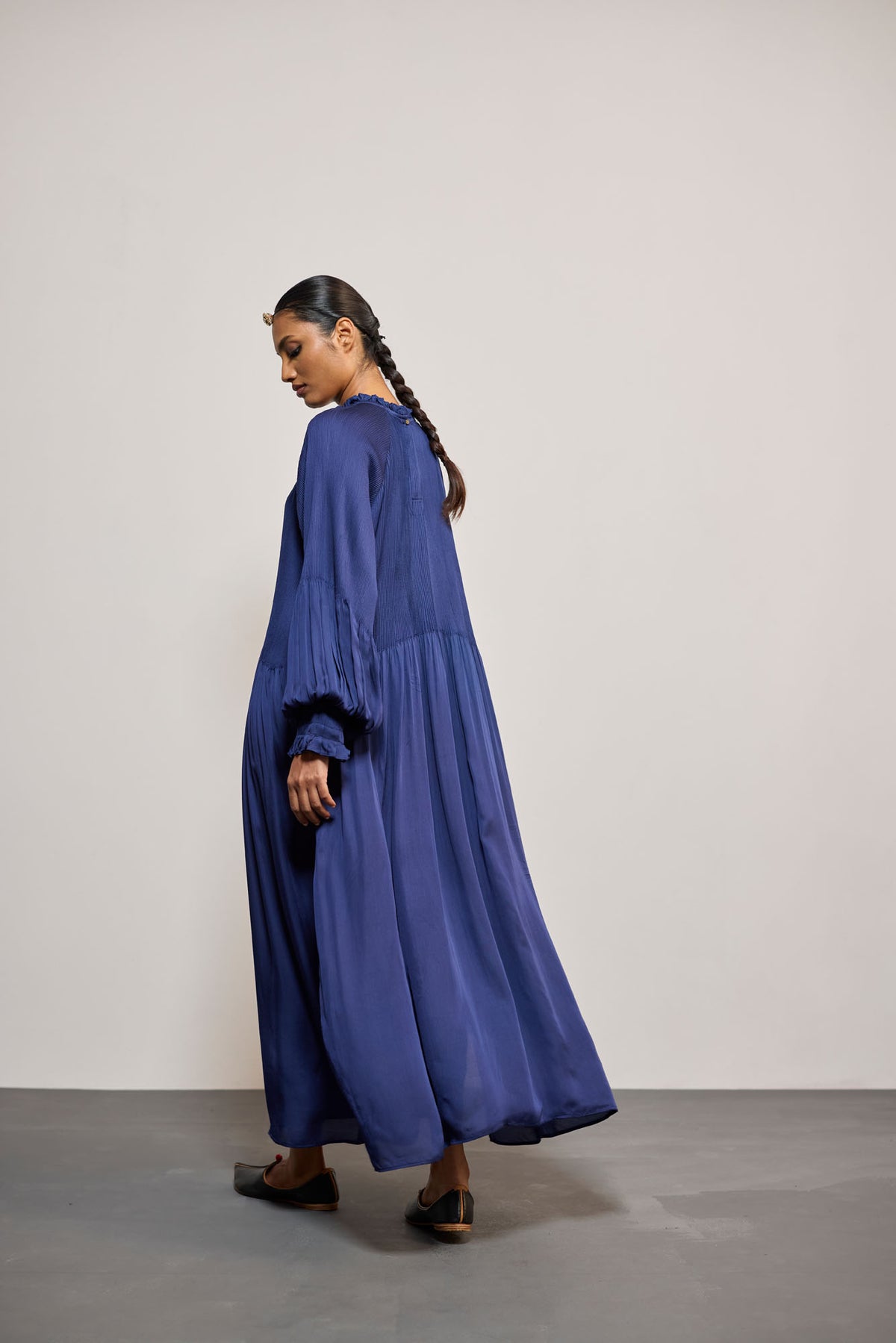 BLUE PINTUCK (DRESS)