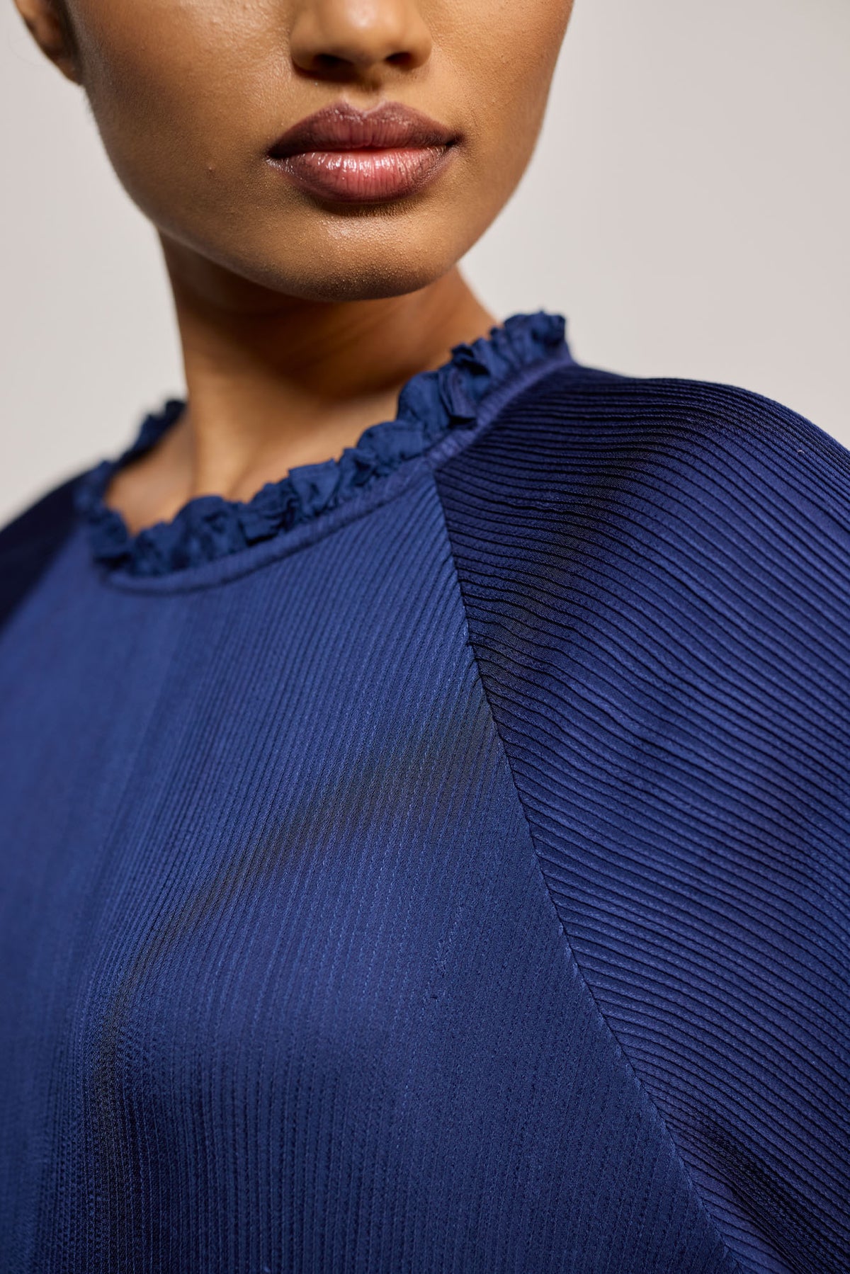 BLUE PINTUCK (DRESS)