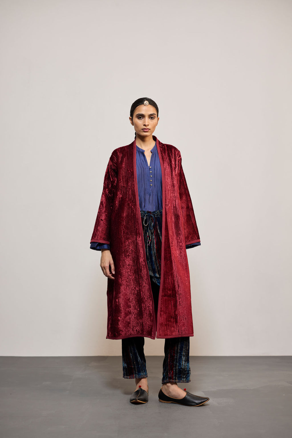 AJA VELVET OXBLOOD (JACKET)