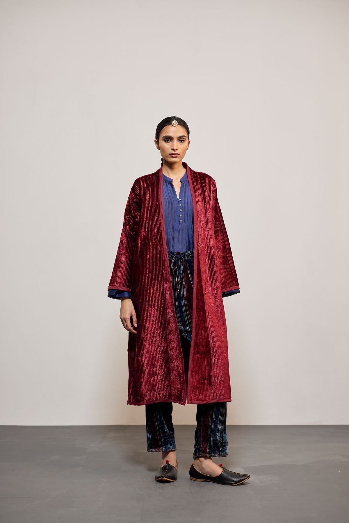 AJA VELVET OXBLOOD (JACKET)
