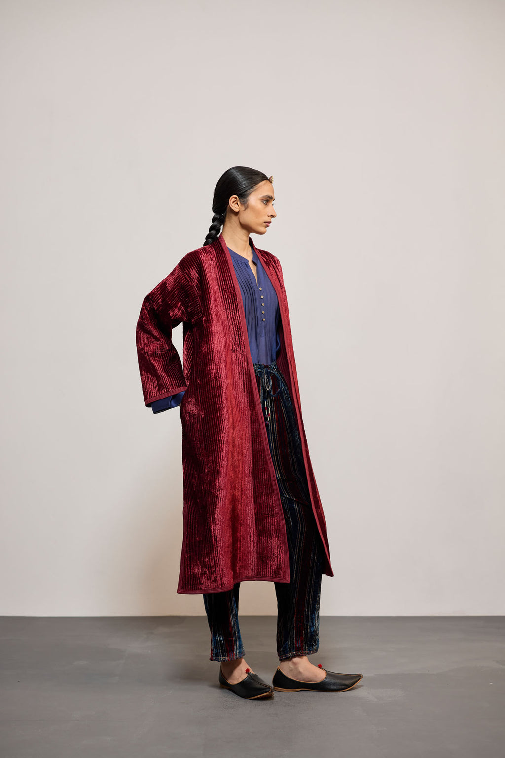 AJA VELVET OXBLOOD (JACKET)