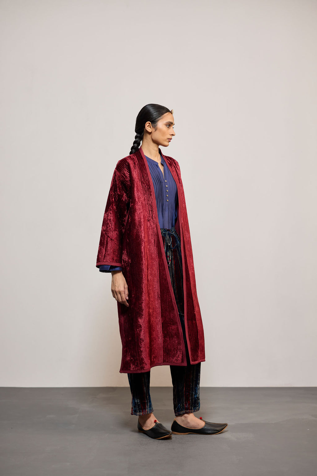 AJA VELVET OXBLOOD (JACKET)