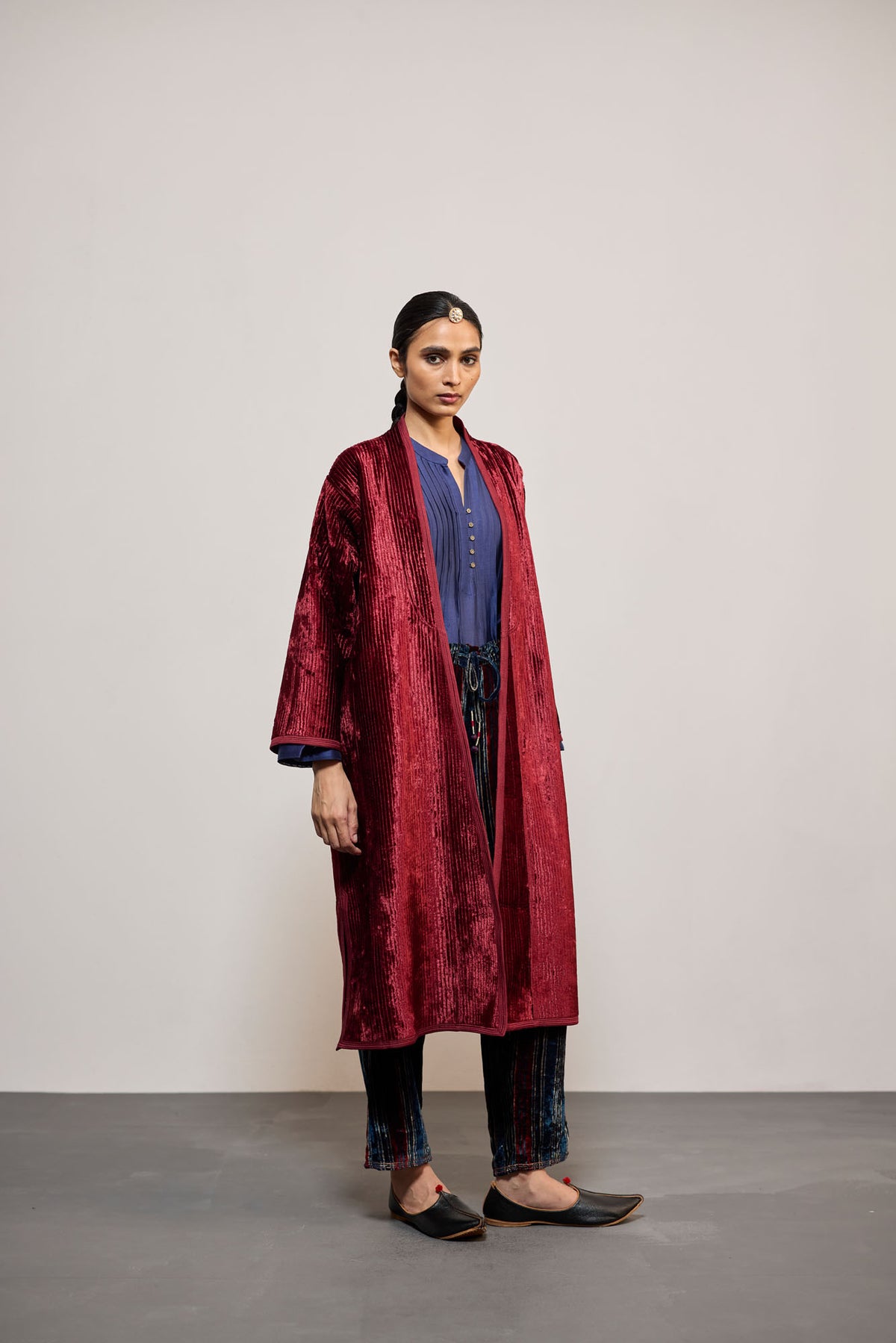 AJA VELVET OXBLOOD (JACKET)