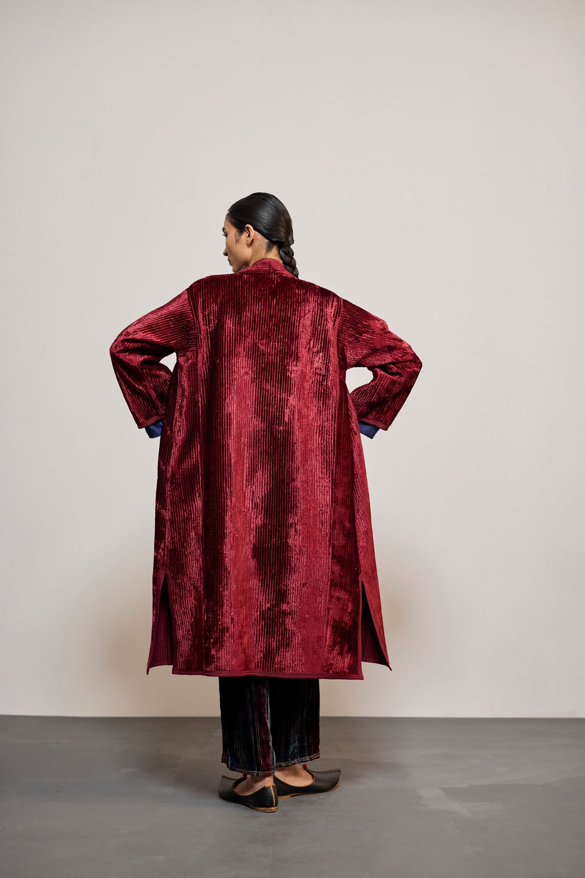 AJA VELVET OXBLOOD (JACKET)