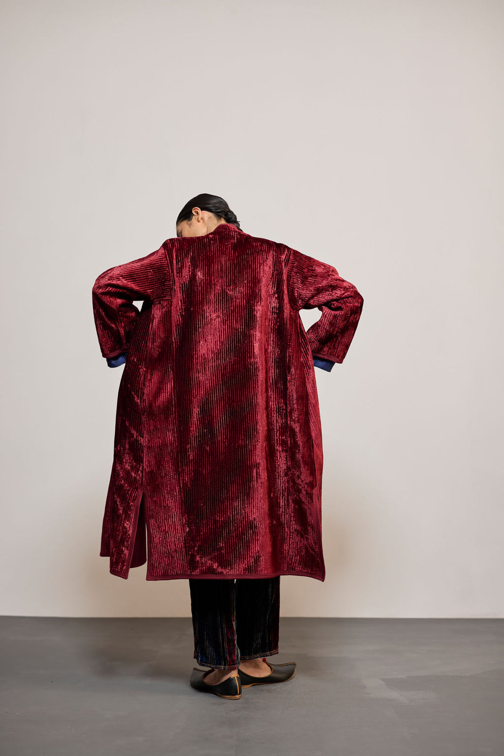 AJA VELVET OXBLOOD (JACKET)