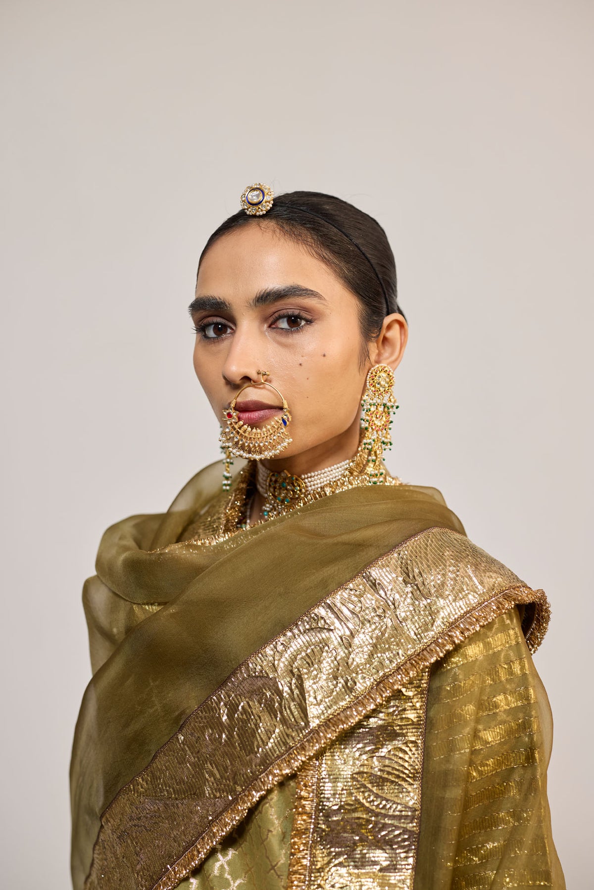 KUNCHA OLIVE (LEHENGA)