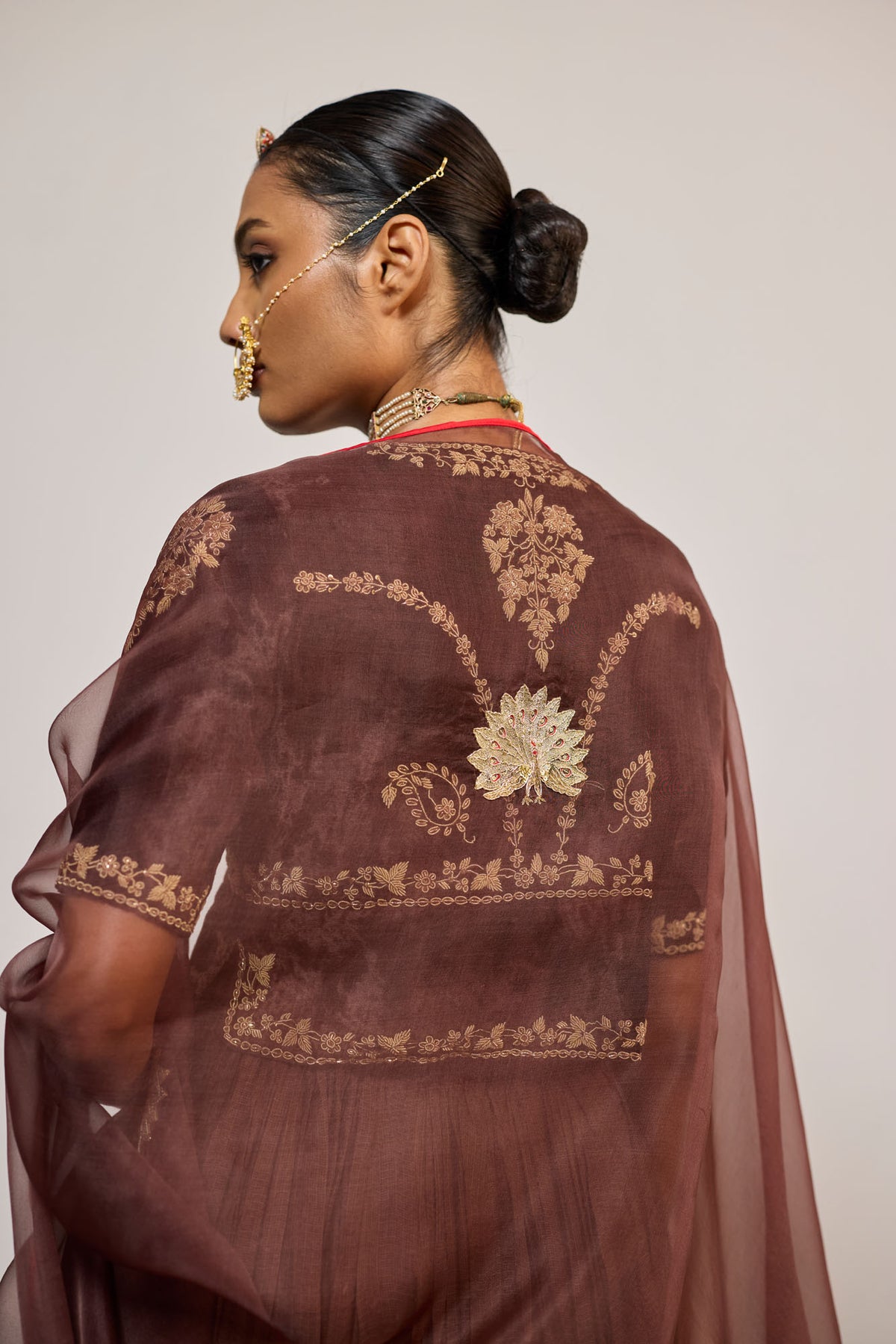 BHURIYA BROWN (LEHENGA)