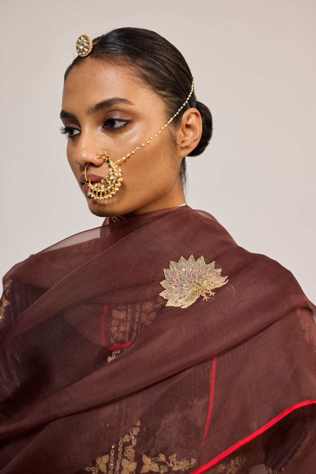 BHURIYA BROWN (LEHENGA)