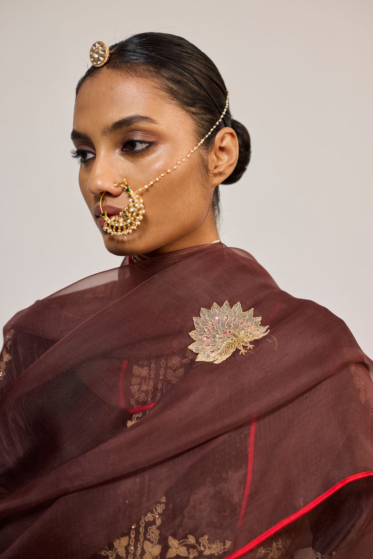 BHURIYA BROWN (LEHENGA)