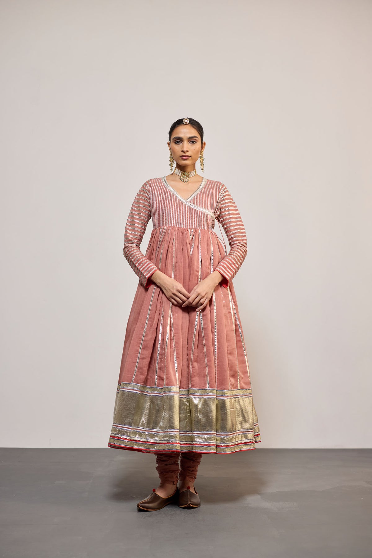 ANGRAKHA OLD ROSE (KURTA)
