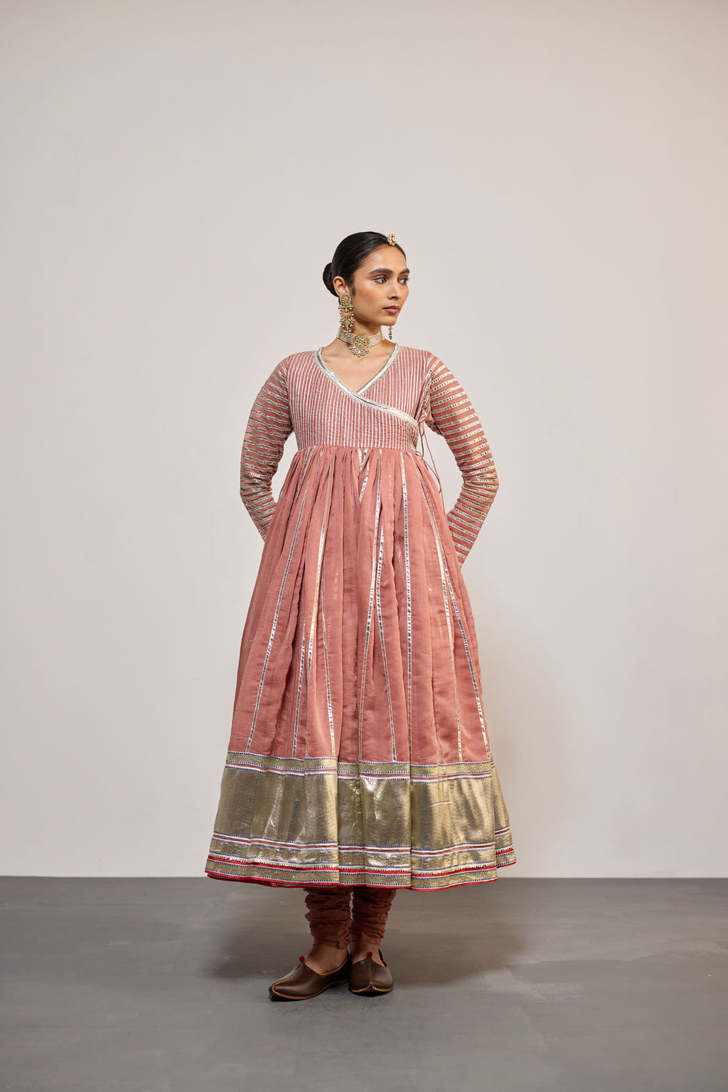 ANGRAKHA OLD ROSE (KURTA)