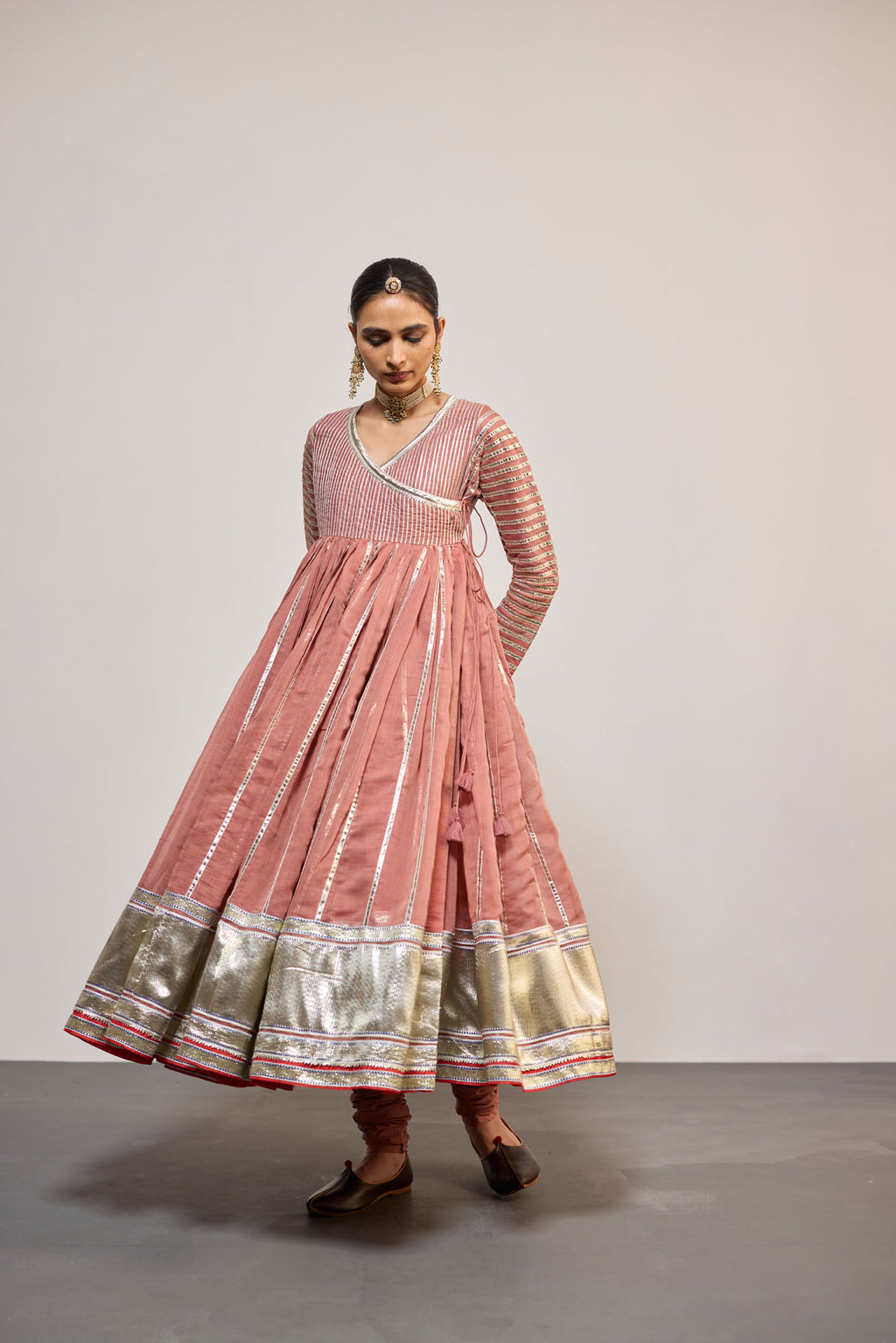ANGRAKHA OLD ROSE (KURTA)
