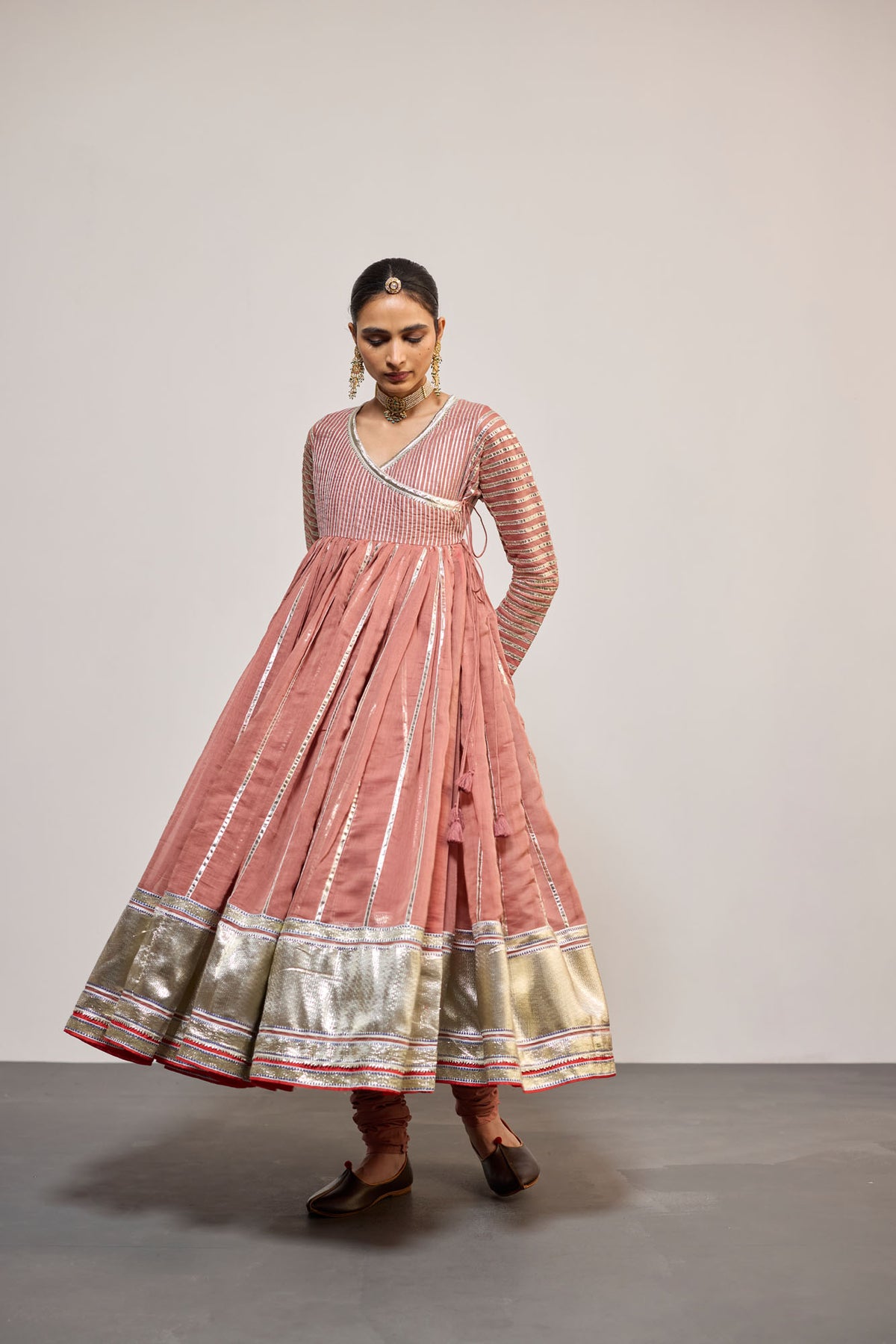 ANGRAKHA OLD ROSE (KURTA)