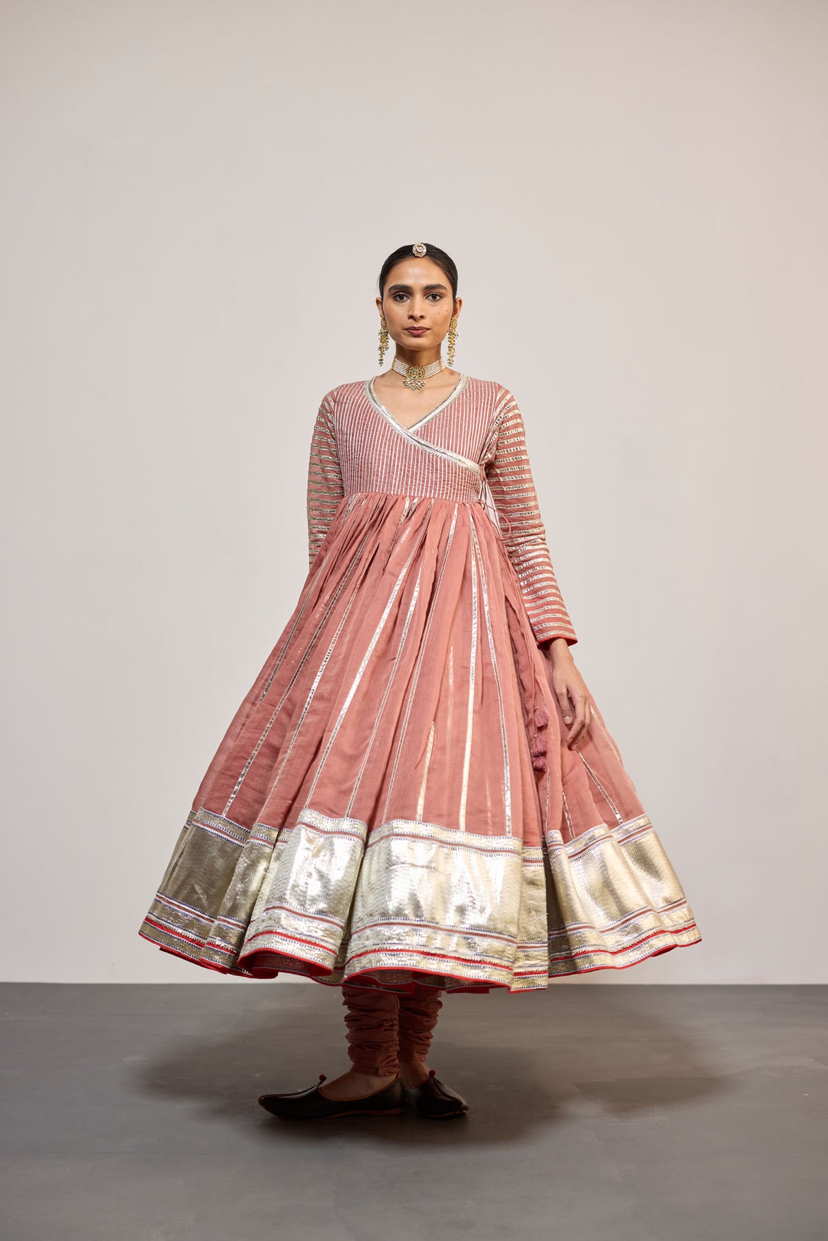 ANGRAKHA OLD ROSE (KURTA)