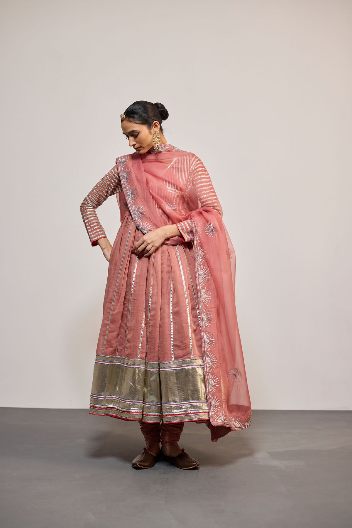 ANGRAKHA OLD ROSE (KURTA)