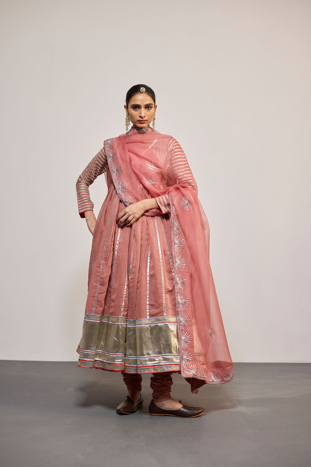 ANGRAKHA OLD ROSE (KURTA)
