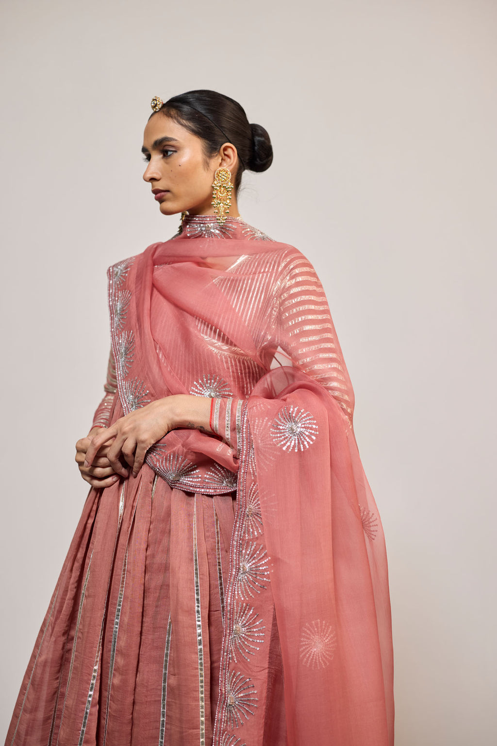 ANGRAKHA OLD ROSE (KURTA)