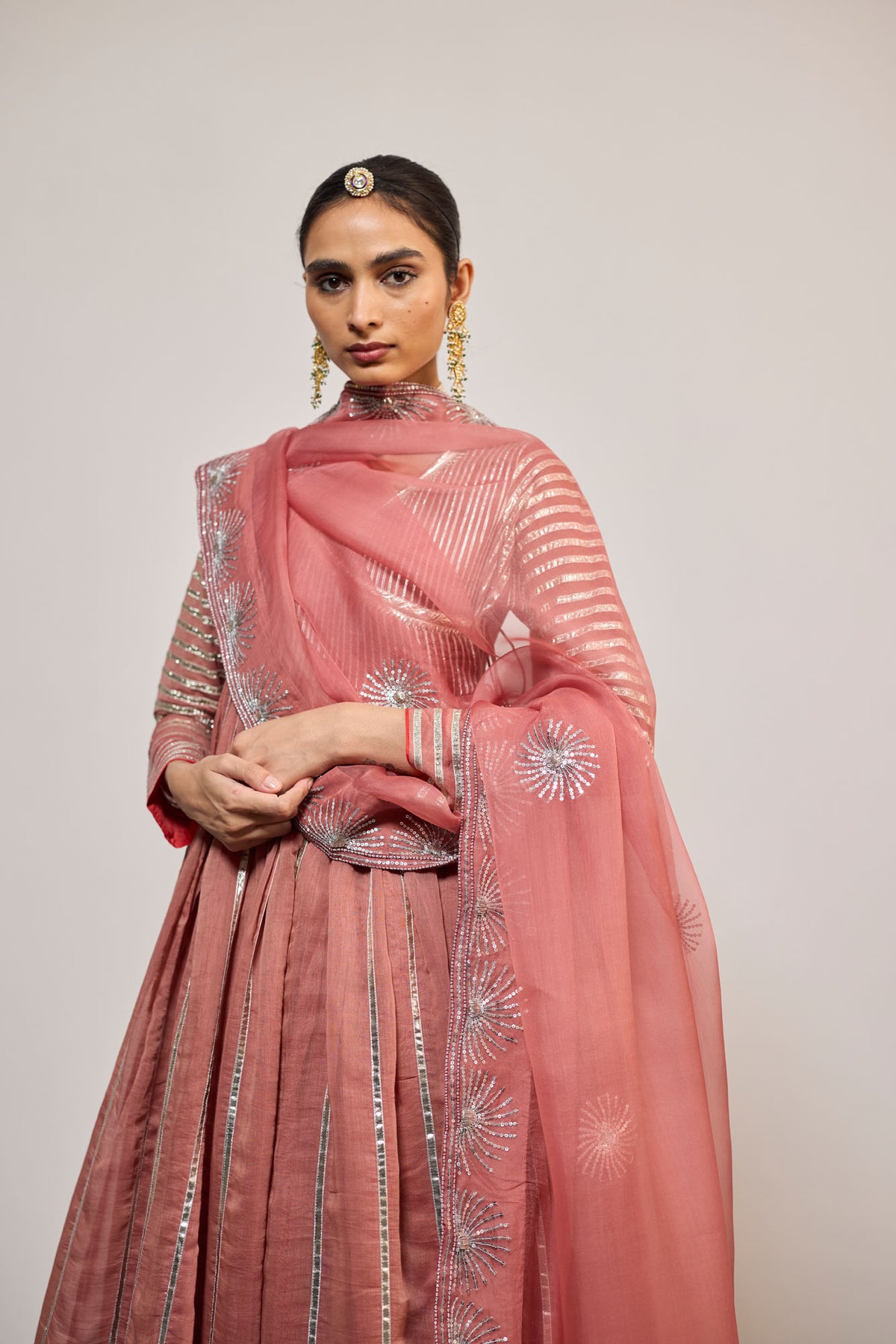 ANGRAKHA OLD ROSE (KURTA)