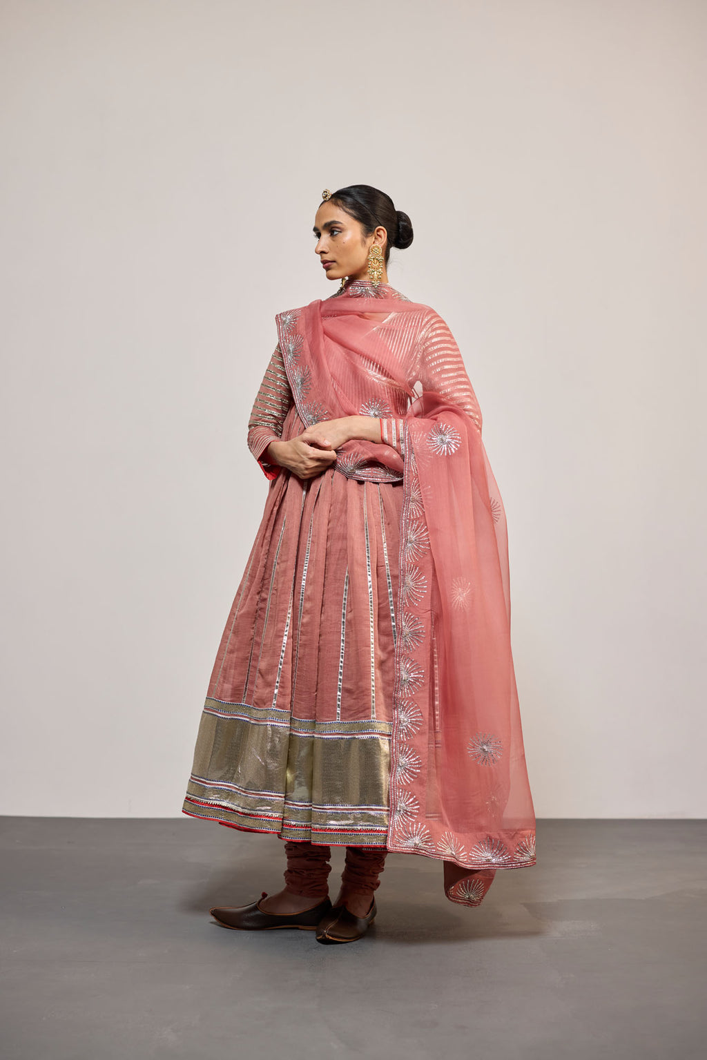ANGRAKHA OLD ROSE (KURTA)