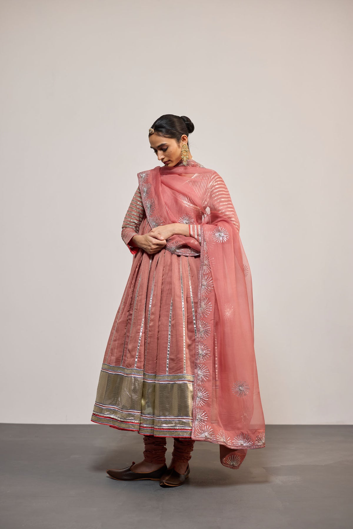 ANGRAKHA OLD ROSE (KURTA)