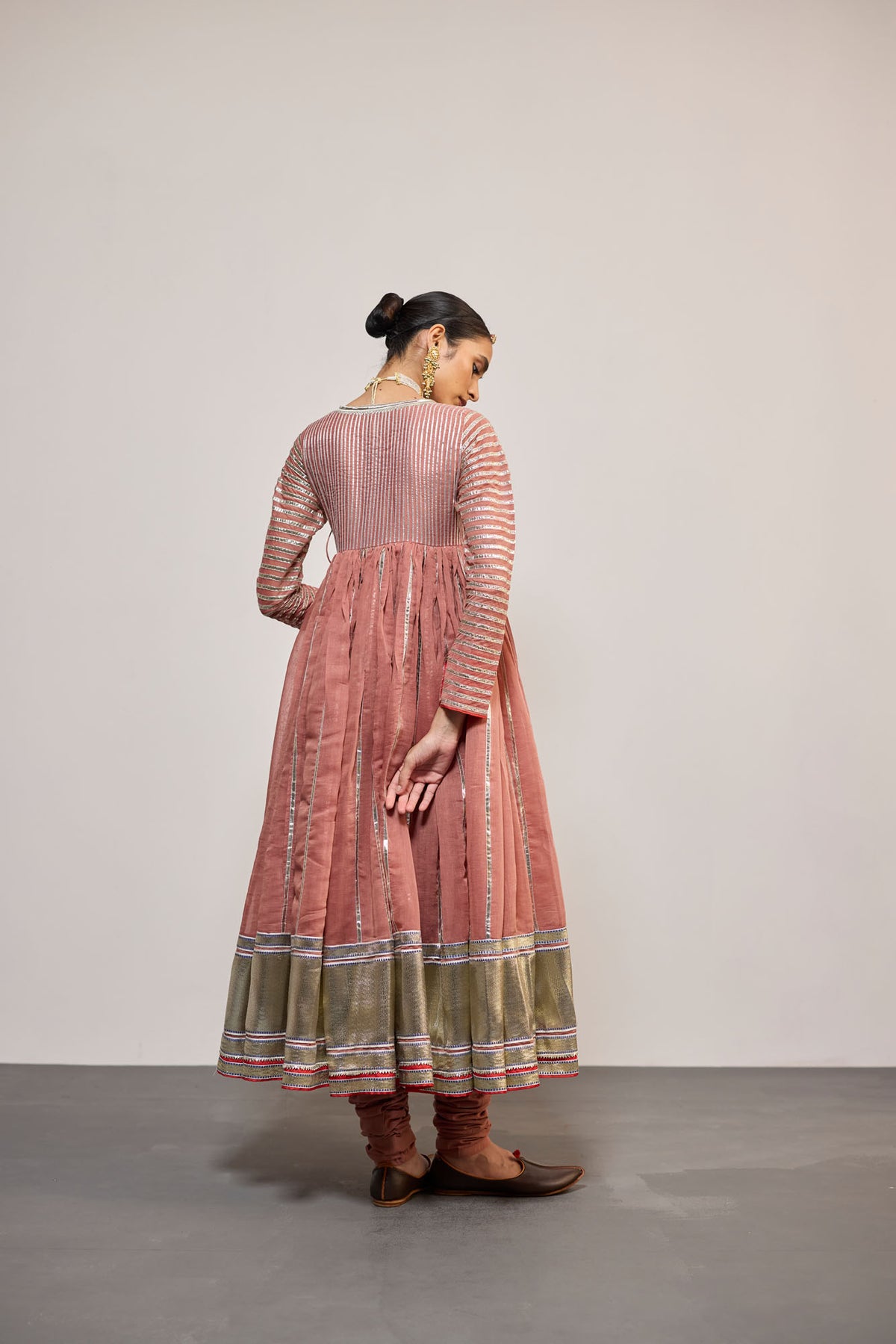 ANGRAKHA OLD ROSE (KURTA)