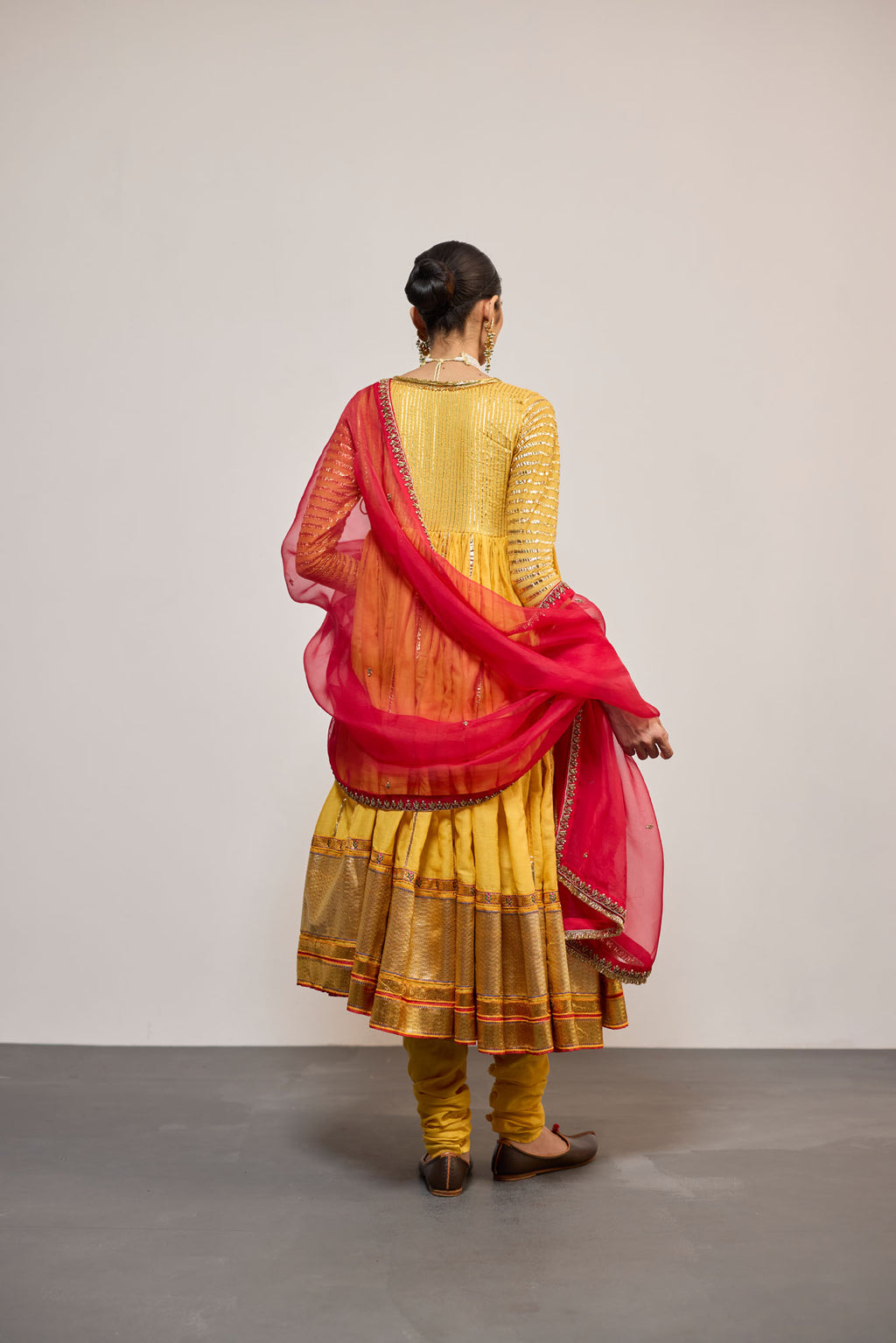 ANGRAKHA KESARIYA (KURTA)