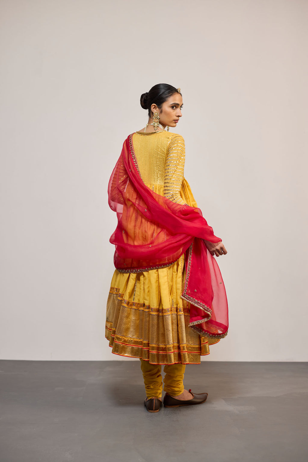 ANGRAKHA KESARIYA (KURTA)