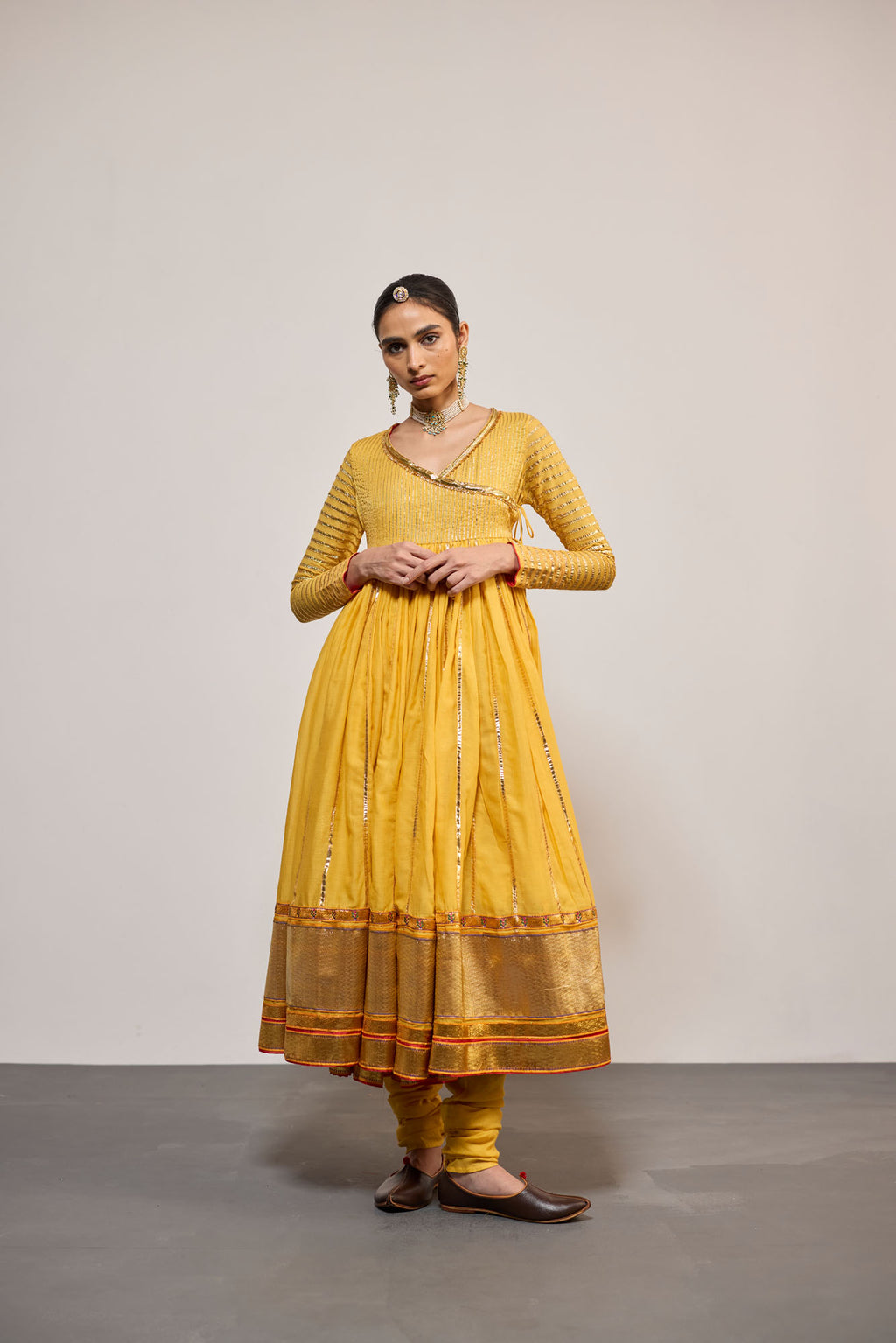 ANGRAKHA KESARIYA (KURTA)