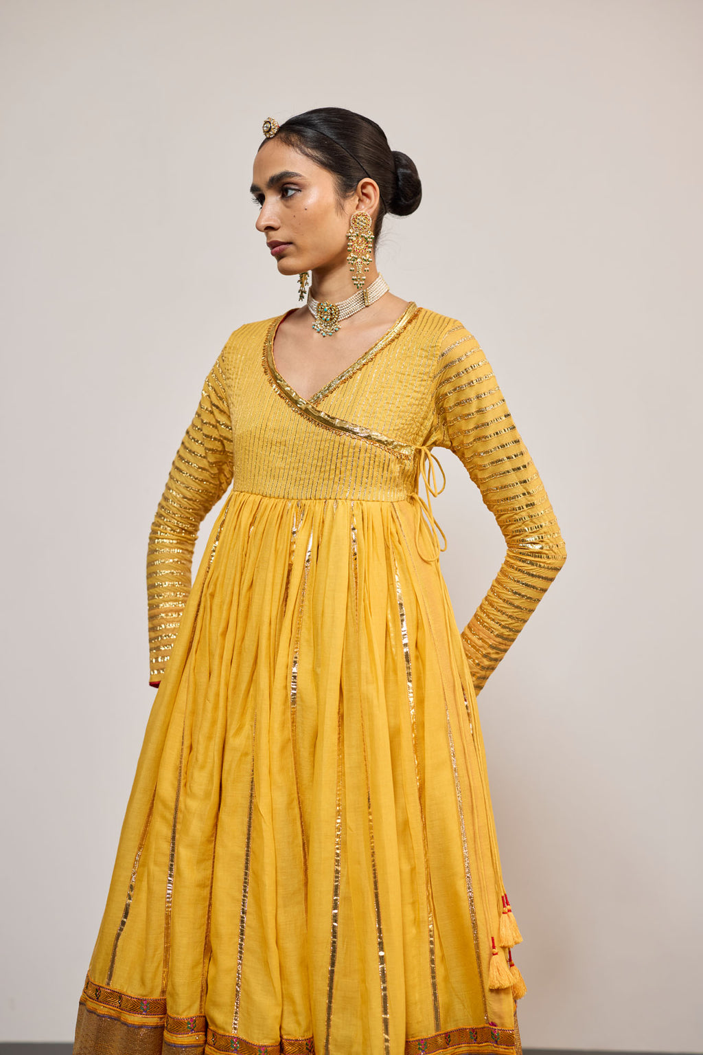 ANGRAKHA KESARIYA (KURTA)