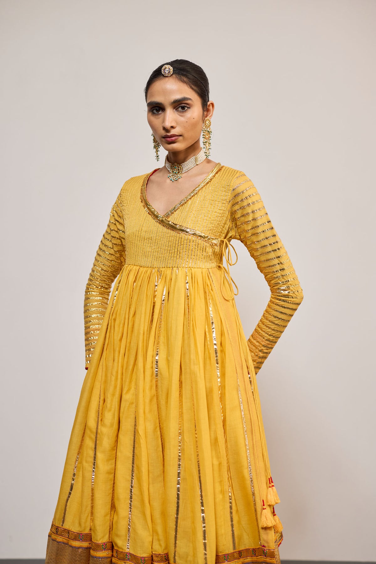 ANGRAKHA KESARIYA (KURTA)