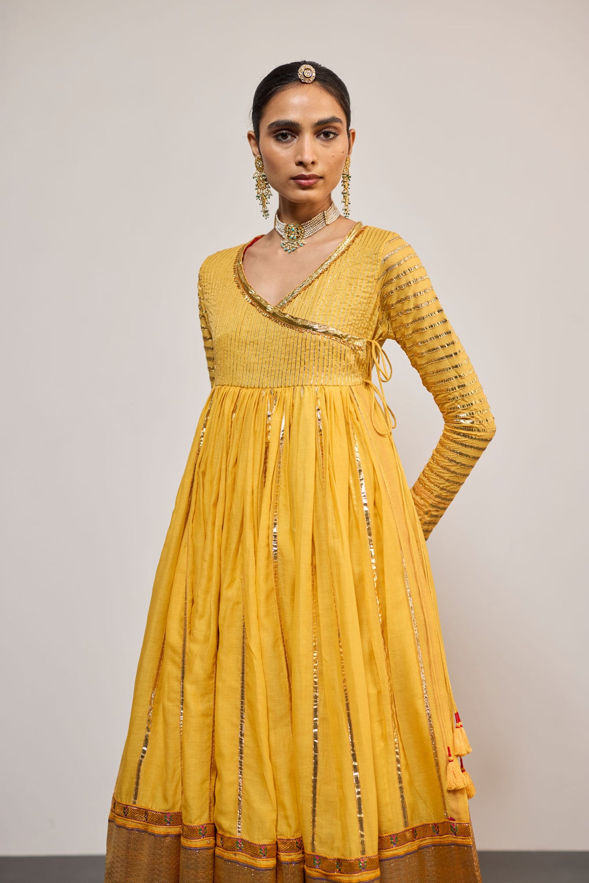 ANGRAKHA KESARIYA (KURTA)
